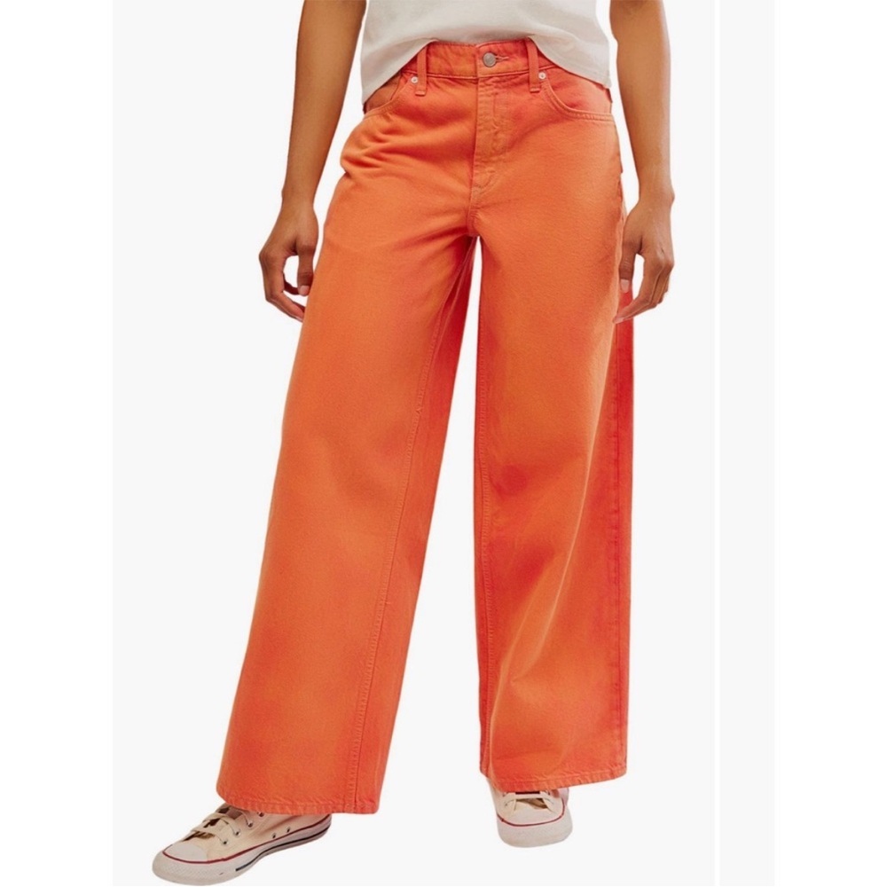 Free People x We the Free waterfall baggy wide leg jeans - Picture 5 of 14
